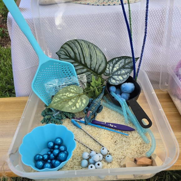 Sensory bins. I have about 13 available in various sizes. - Picture 10 of 15